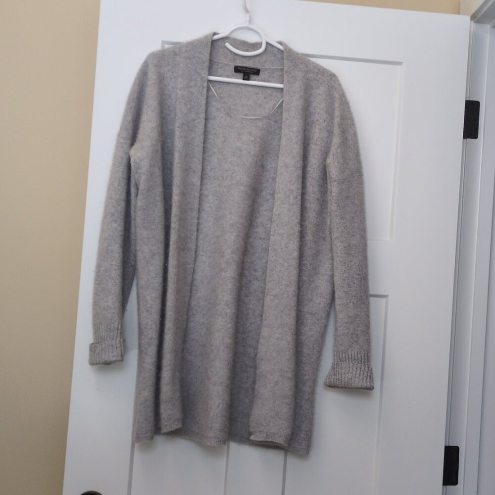 Banana Republic Gray Cashmere Cardigan Sweater Size Small